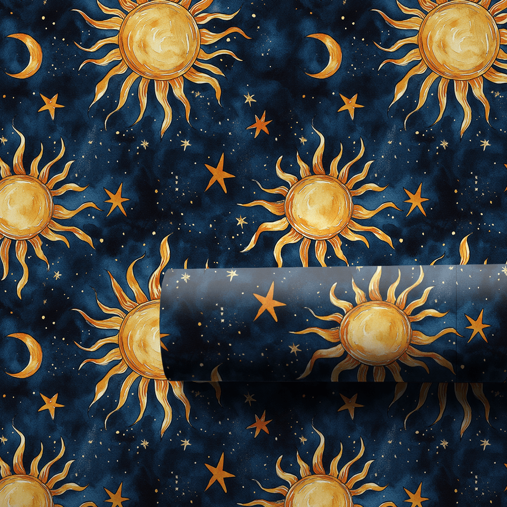 Starry Eyed - Wrapping Paper - Aspen & Arlo