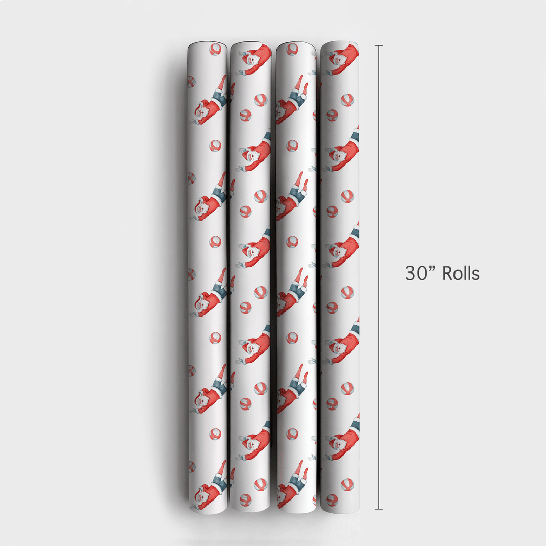 Jingle Bell Volley - Wrapping Paper - Aspen & Arlo