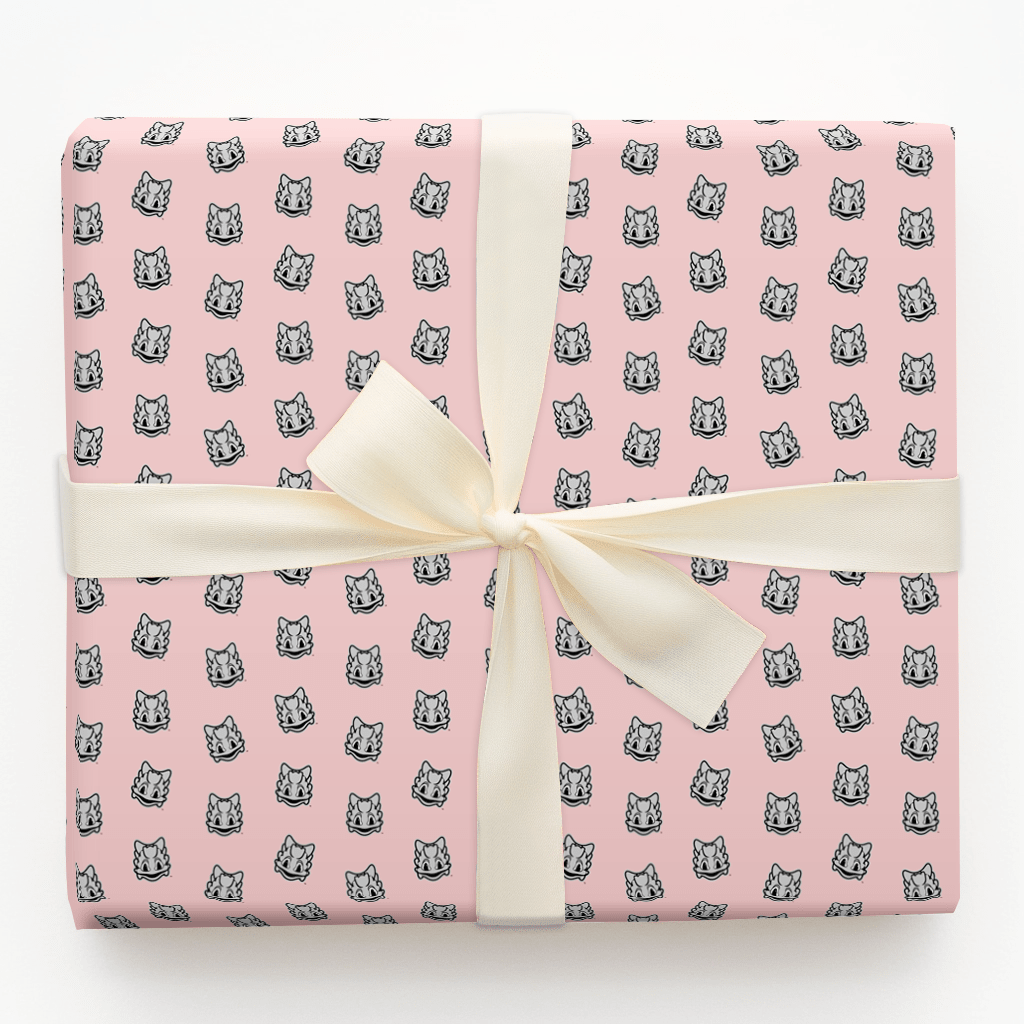 Tiny TCU Frog - Wrapping Paper - Aspen & Arlo