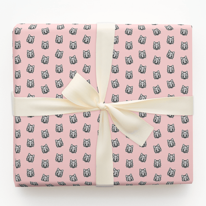 Tiny TCU Frog - Wrapping Paper - Aspen & Arlo