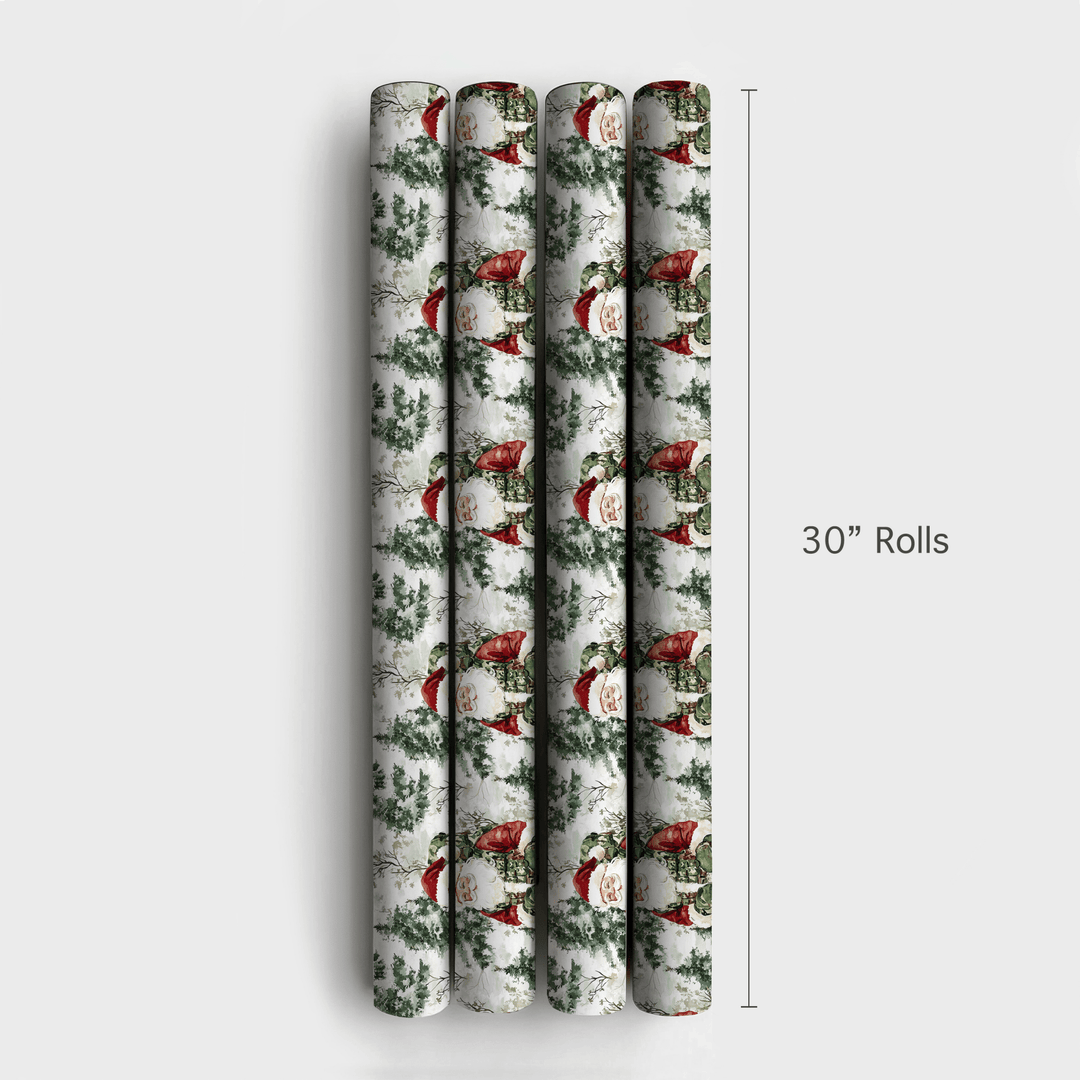 Santa Target - Wrapping Paper - Aspen & Arlo