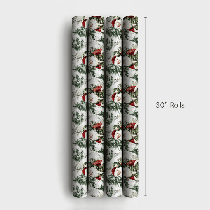 Santa Target - Wrapping Paper - Aspen & Arlo