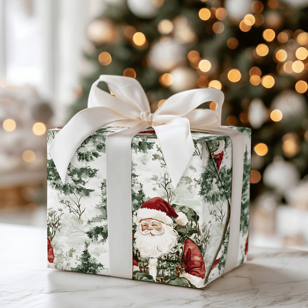 Santa Target - Wrapping Paper - Aspen & Arlo