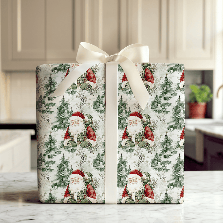 Santa Target - Wrapping Paper - Aspen & Arlo