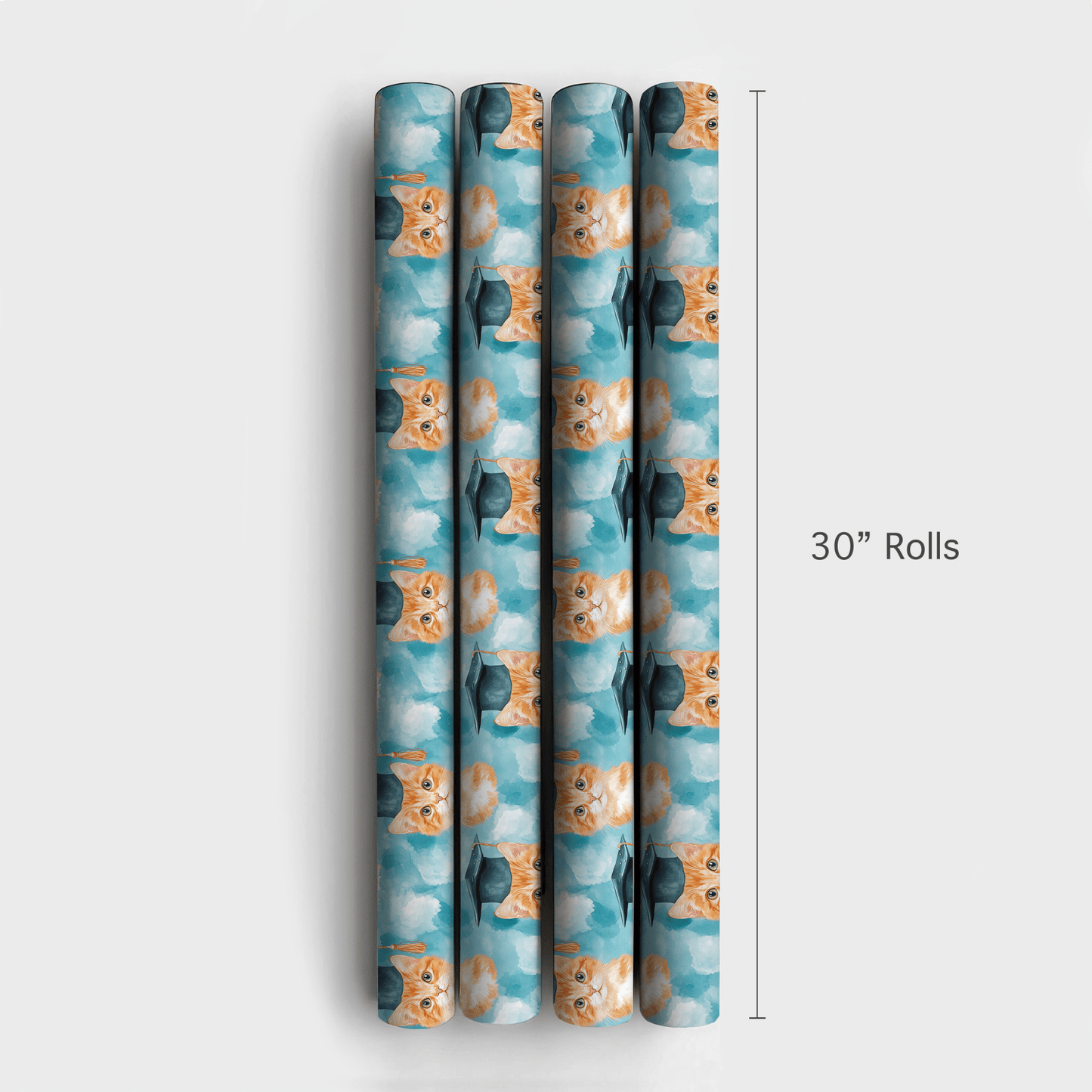 Tabby Graduate - Wrapping Paper - Aspen & Arlo