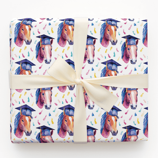 Stallion Graduate - Wrapping Paper - Aspen & Arlo