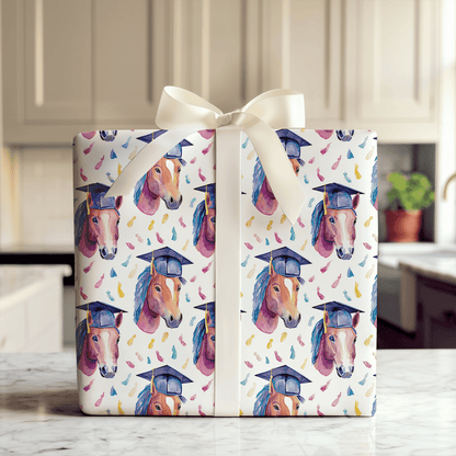 Stallion Graduate - Wrapping Paper - Aspen & Arlo
