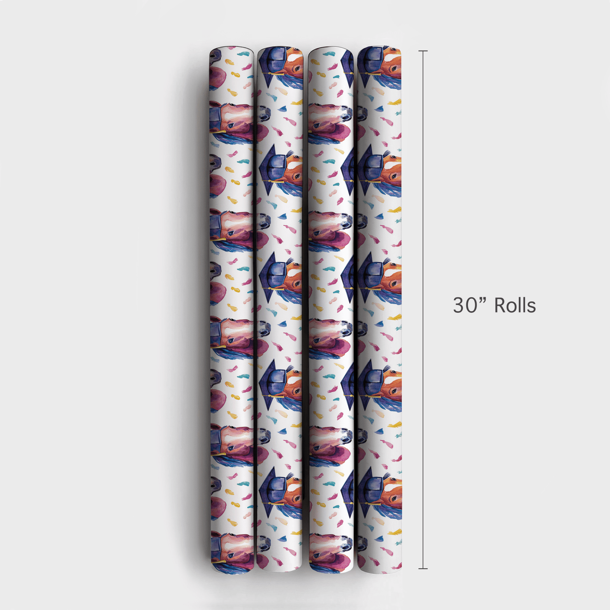 Stallion Graduate - Wrapping Paper - Aspen & Arlo