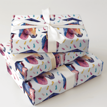 Stallion Graduate - Wrapping Paper - Aspen & Arlo