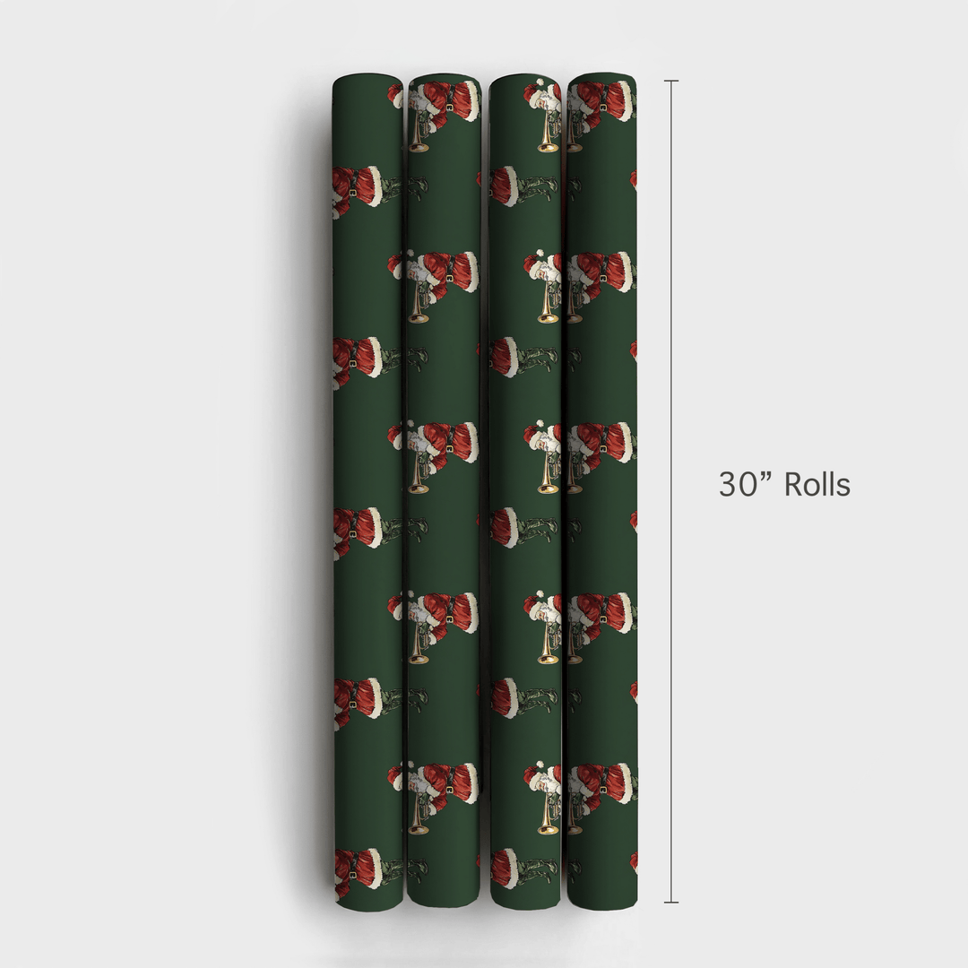 Golden Horn Groove - Wrapping Paper - Aspen & Arlo