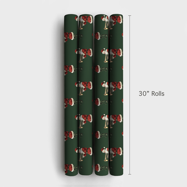 Golden Horn Groove - Wrapping Paper - Aspen & Arlo