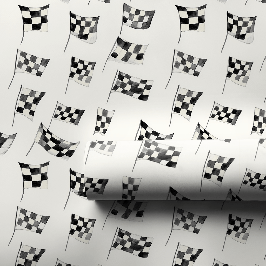 Flags Up - Wrapping Paper - Aspen & Arlo