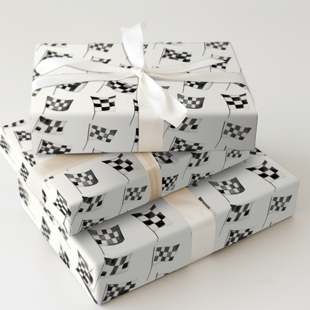 Flags Up - Wrapping Paper - Aspen & Arlo