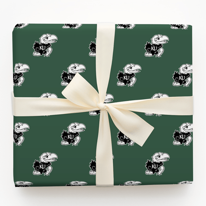Jayhawk in the Pines - Wrapping Paper - Aspen & Arlo
