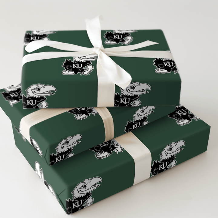 Jayhawk in the Pines - Wrapping Paper - Aspen & Arlo