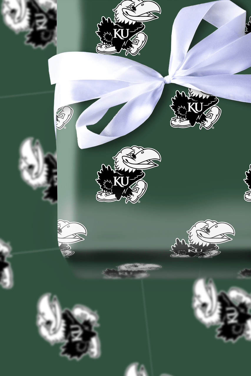 Jayhawk in the Pines - Wrapping Paper - Aspen & Arlo