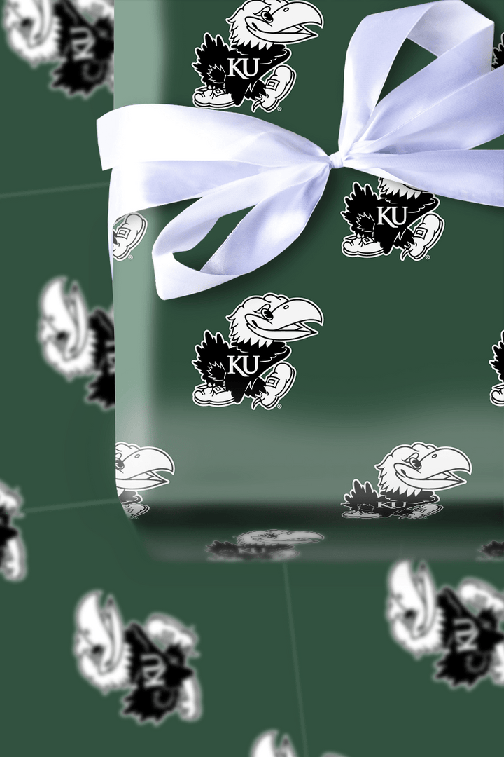 Jayhawk in the Pines - Wrapping Paper - Aspen & Arlo