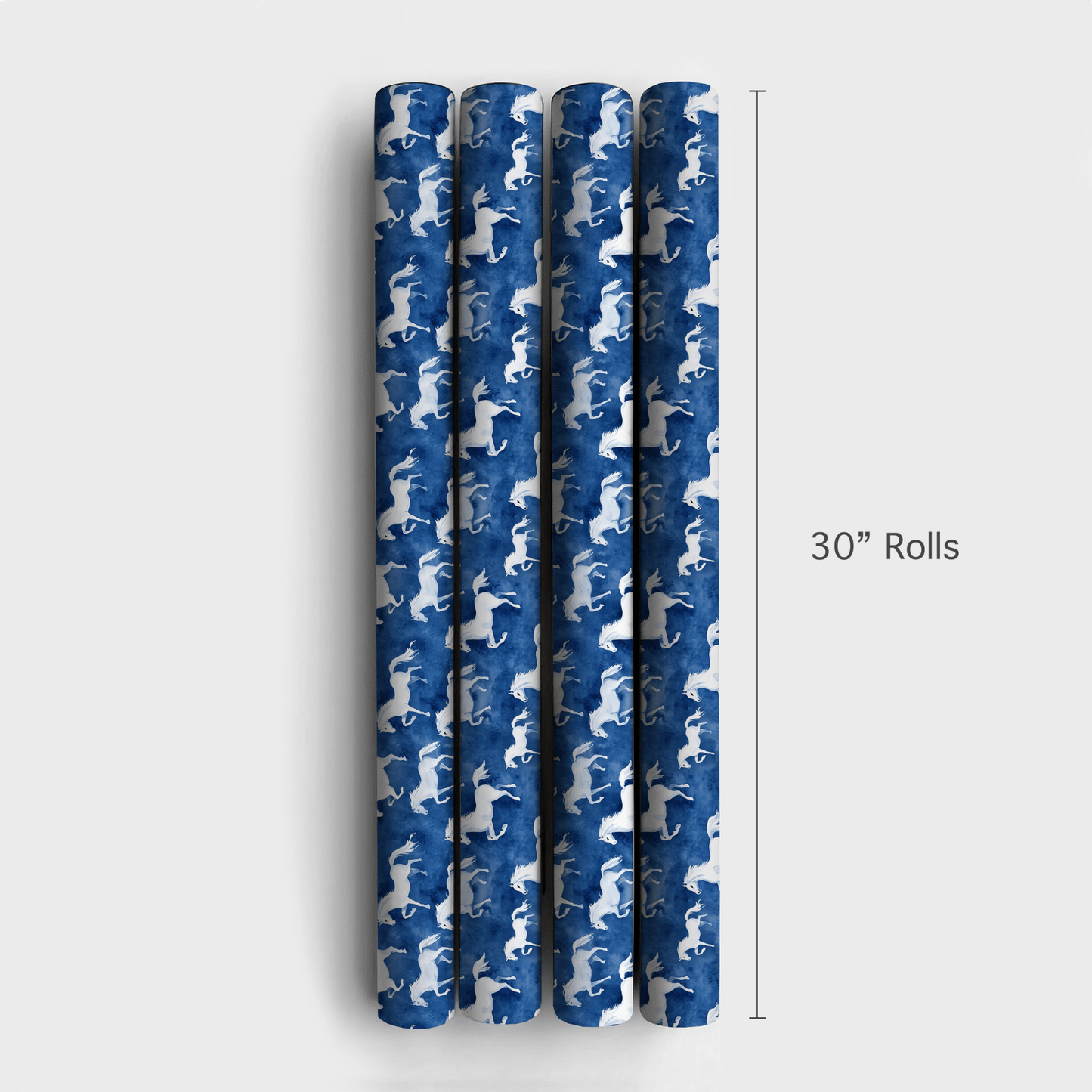 Blue Canter - Wrapping Paper - Aspen & Arlo