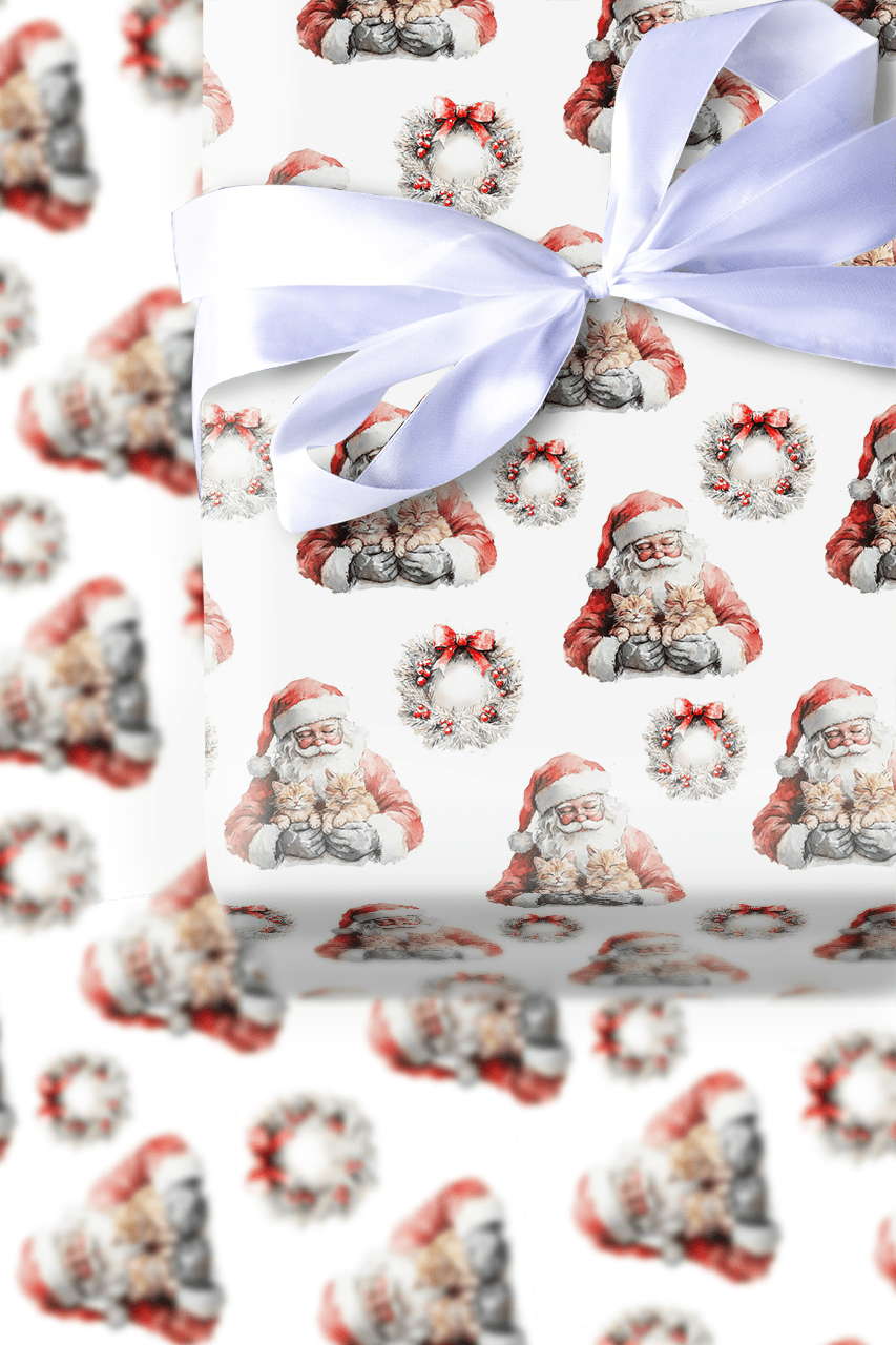 North Pole Mousers - Wrapping Paper - Aspen & Arlo