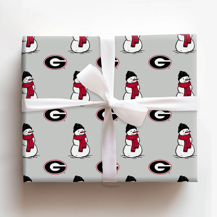 Georgia Snowman - Wrapping Paper - Aspen & Arlo