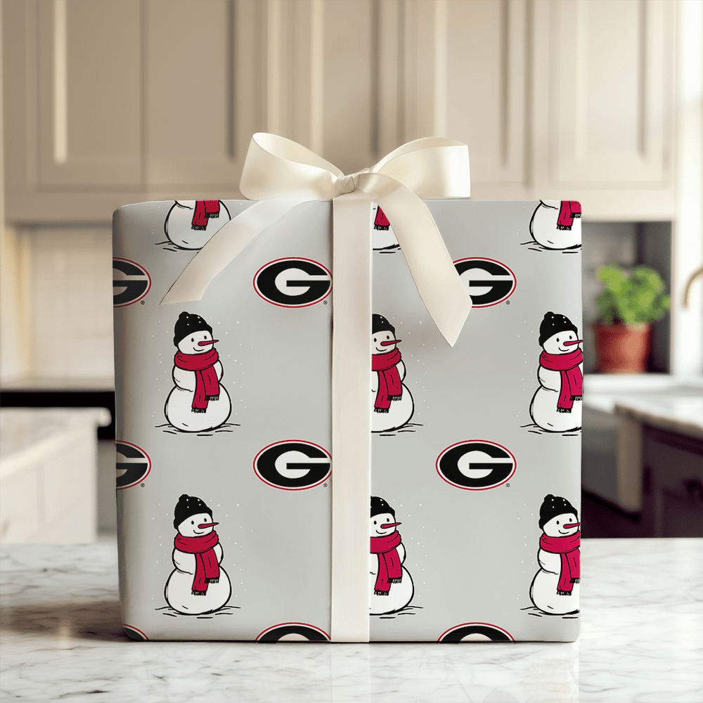 Georgia Snowman - Wrapping Paper - Aspen & Arlo