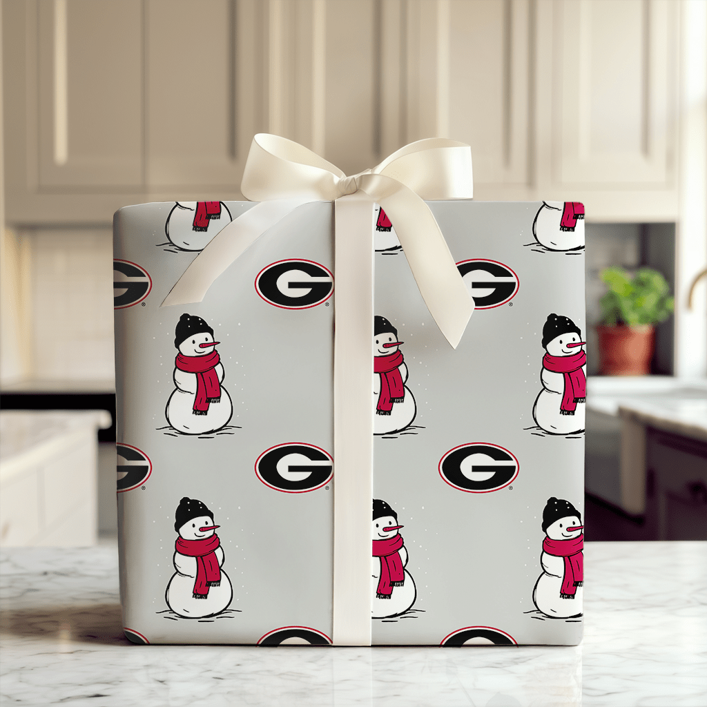 Georgia Snowman - Wrapping Paper - Aspen & Arlo