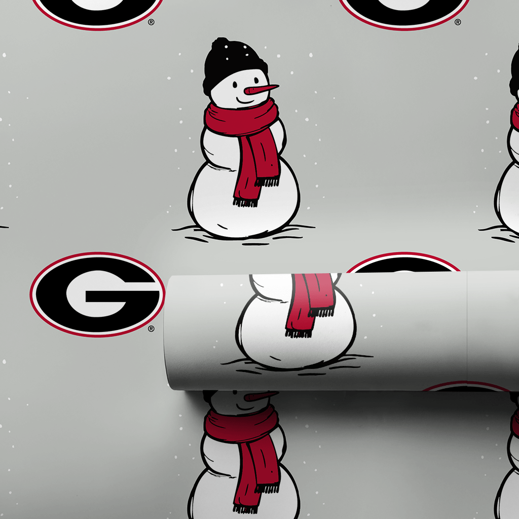 Georgia Snowman - Wrapping Paper - Aspen & Arlo