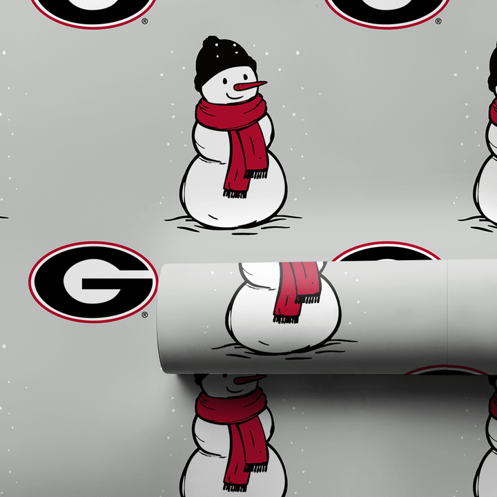 Georgia Snowman - Wrapping Paper - Aspen & Arlo