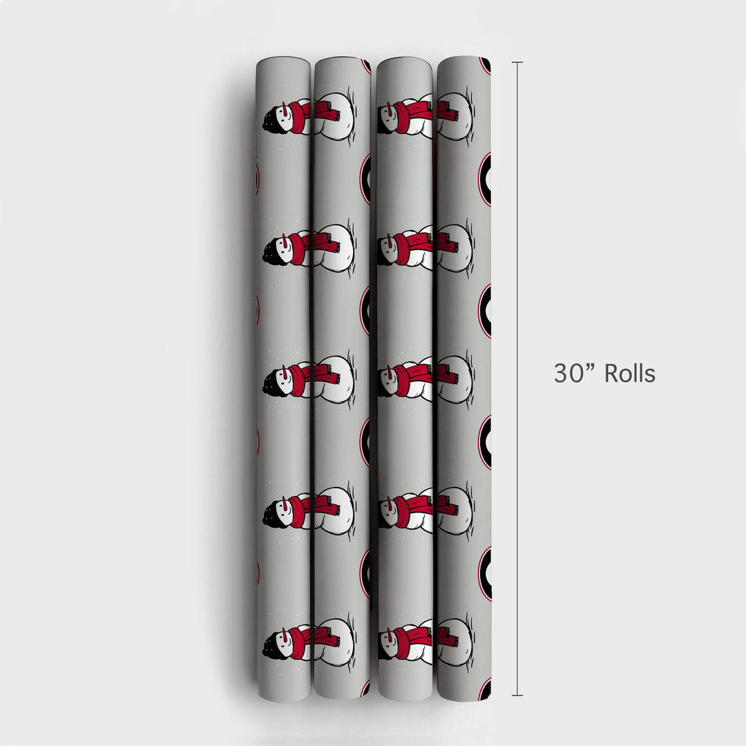 Georgia Snowman - Wrapping Paper - Aspen & Arlo