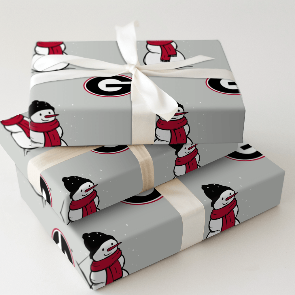 Georgia Snowman - Wrapping Paper - Aspen & Arlo