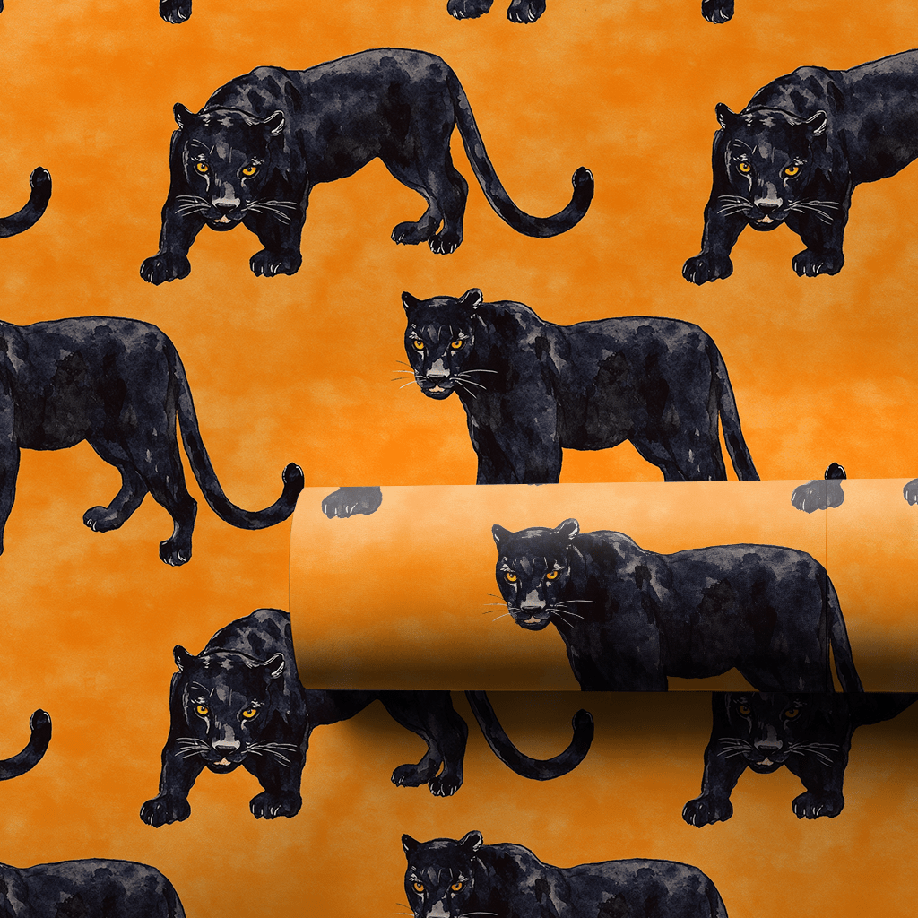 Burnt Prowl - Wrapping Paper - Aspen & Arlo