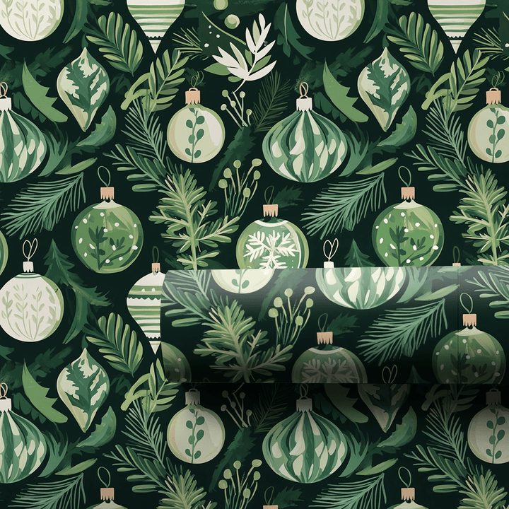 Clara Evergreen - Wrapping Paper - Aspen & Arlo