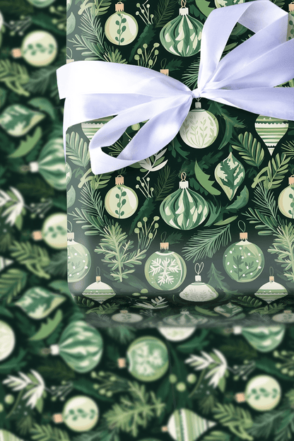 Clara Evergreen - Wrapping Paper - Aspen & Arlo