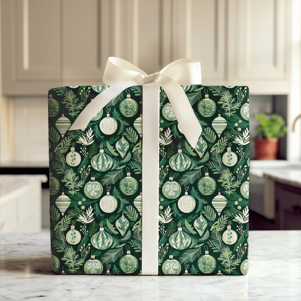 Clara Evergreen - Wrapping Paper - Aspen & Arlo