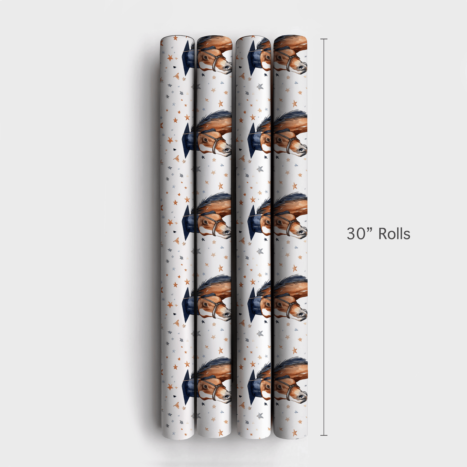 American Saddlebred Graduate - Wrapping Paper - Aspen & Arlo