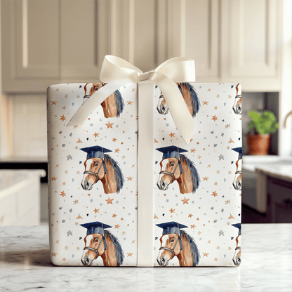 American Saddlebred Graduate - Wrapping Paper - Aspen & Arlo