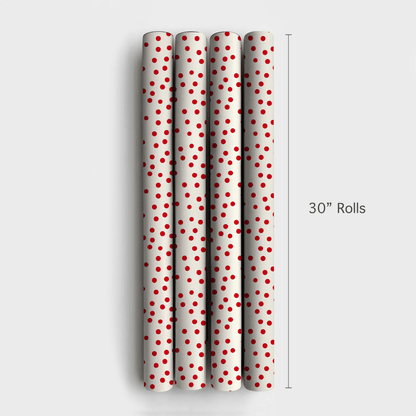Ho Ho Dots - Wrapping Paper - Aspen & Arlo