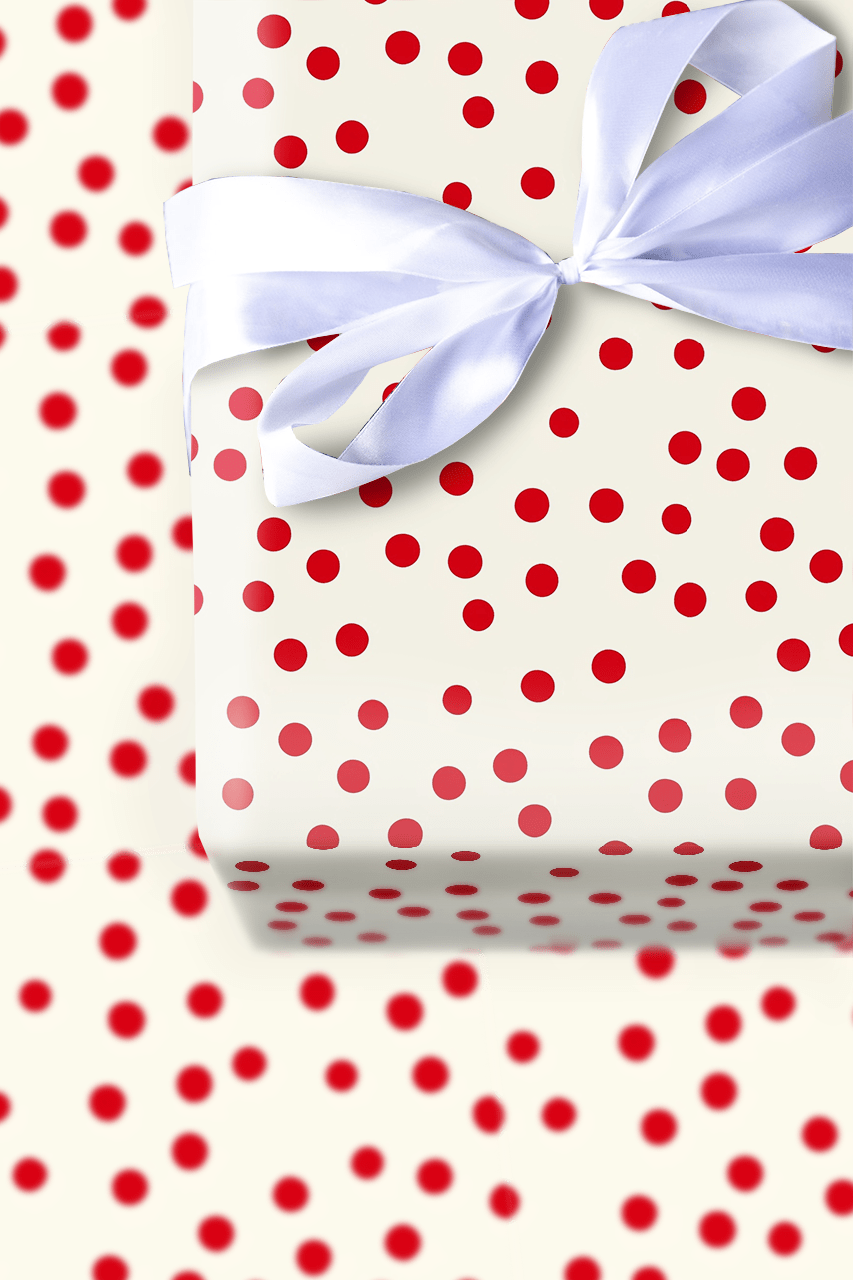 Ho Ho Dots - Wrapping Paper - Aspen & Arlo