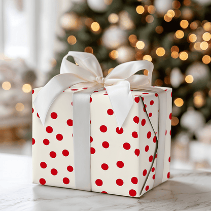 Ho Ho Dots - Wrapping Paper - Aspen & Arlo