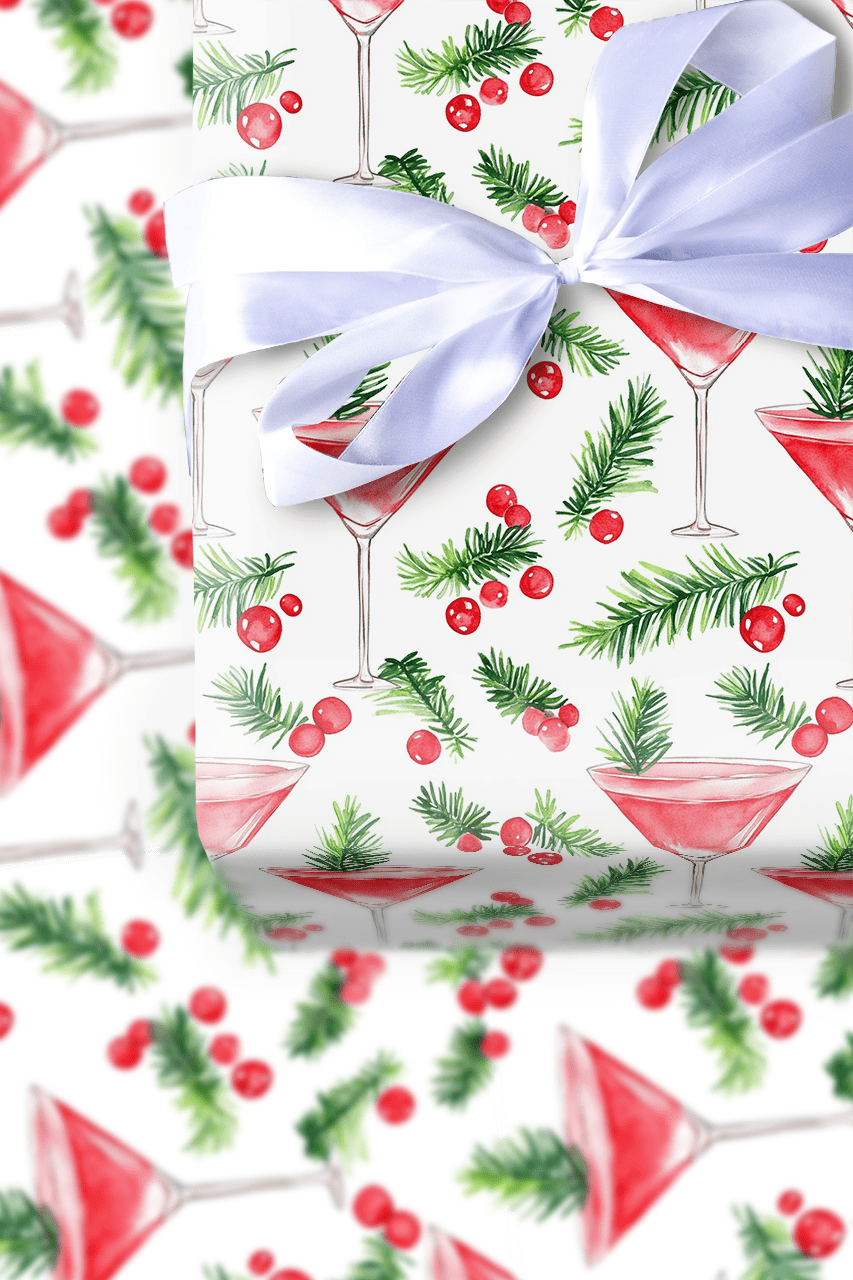 Berry Dry - Wrapping Paper - Aspen & Arlo