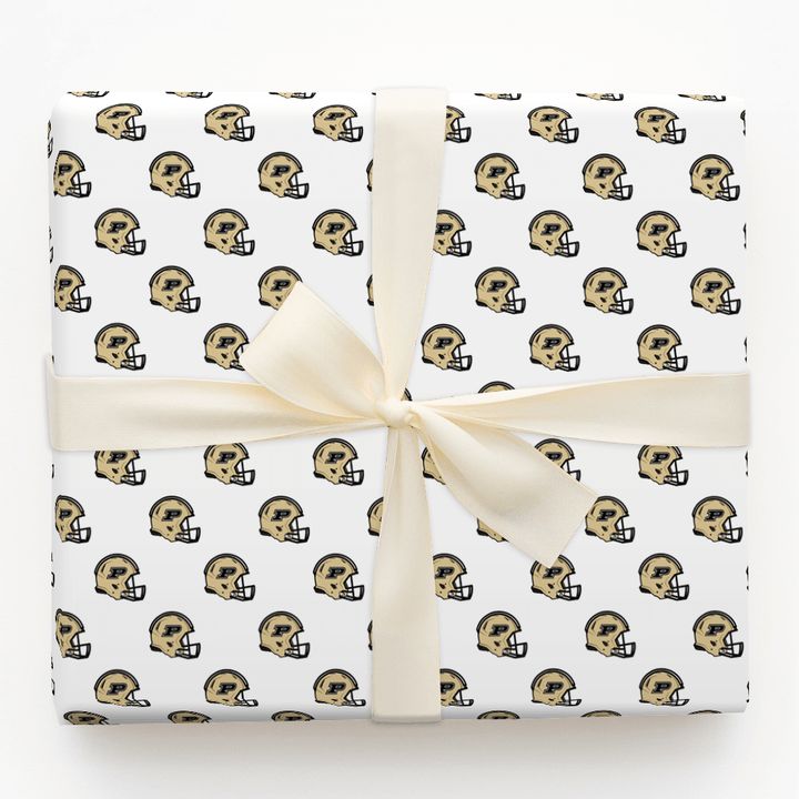 Purdue Helmet - Wrapping Paper - Aspen & Arlo