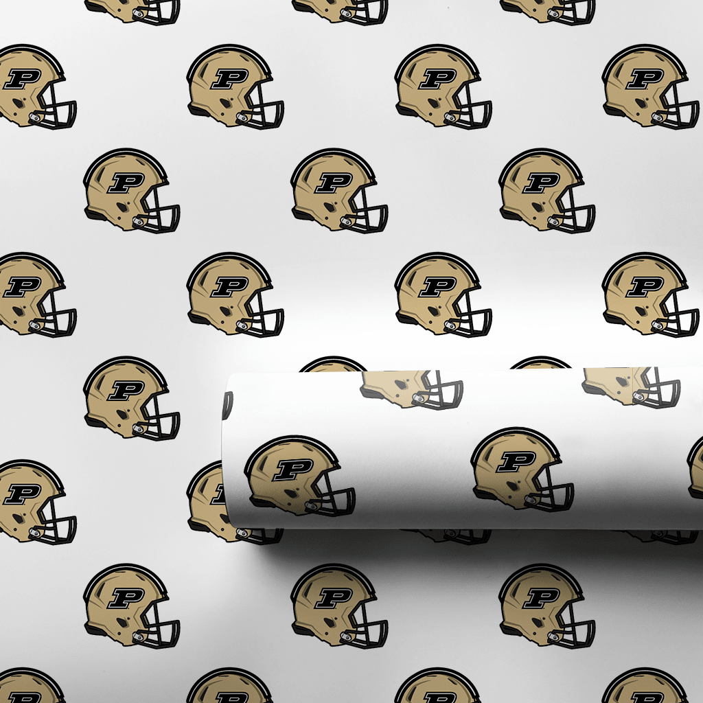 Purdue Helmet - Wrapping Paper - Aspen & Arlo