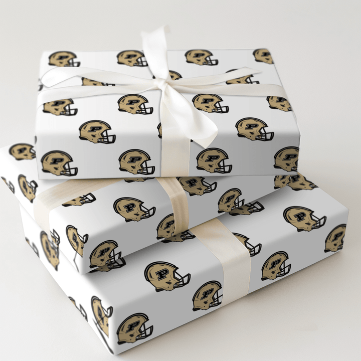 Purdue Helmet - Wrapping Paper - Aspen & Arlo