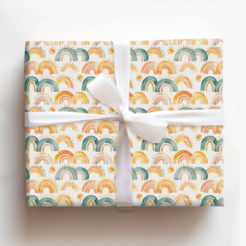 Wrap the Rainbow - Wrapping Paper - Aspen & Arlo