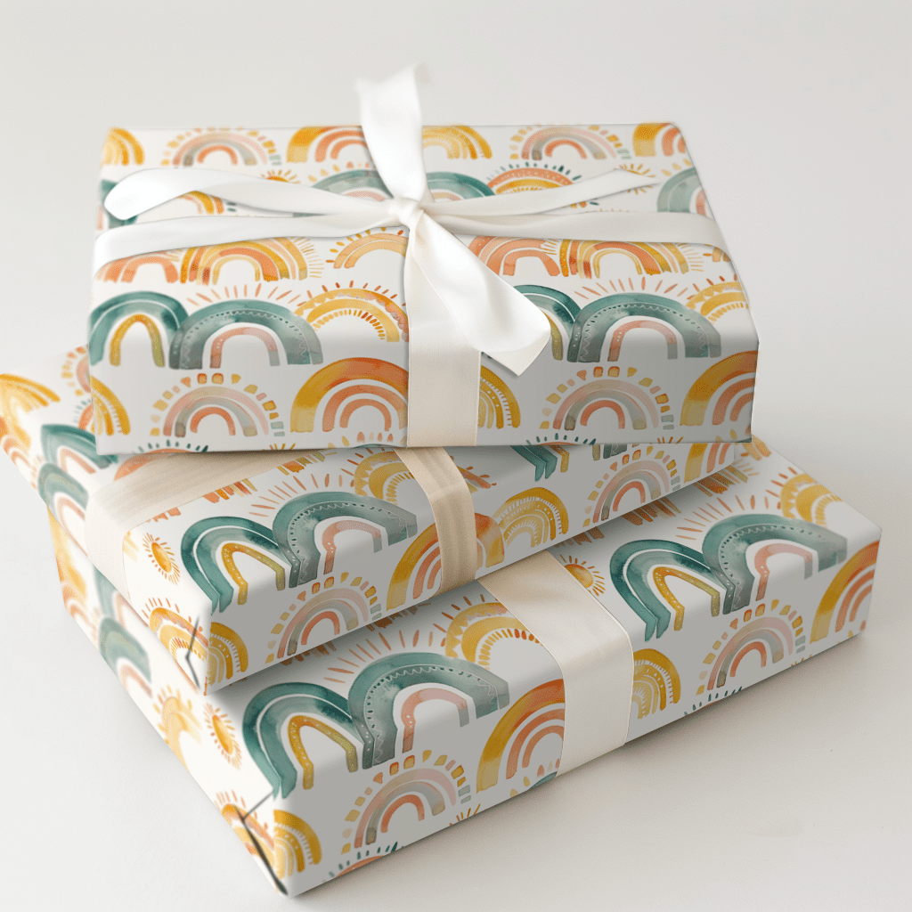 Wrap the Rainbow - Wrapping Paper - Aspen & Arlo