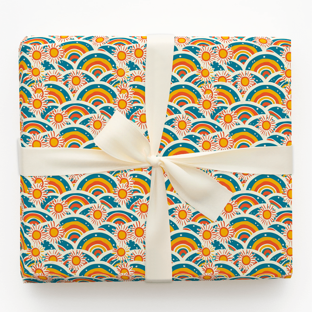 Rain or Bow - Wrapping Paper - Aspen & Arlo