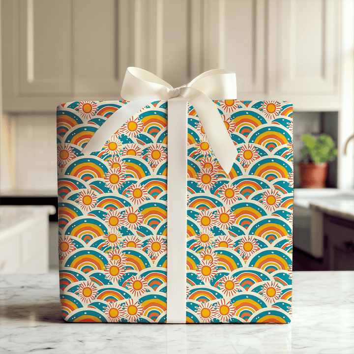 Rain or Bow - Wrapping Paper - Aspen & Arlo