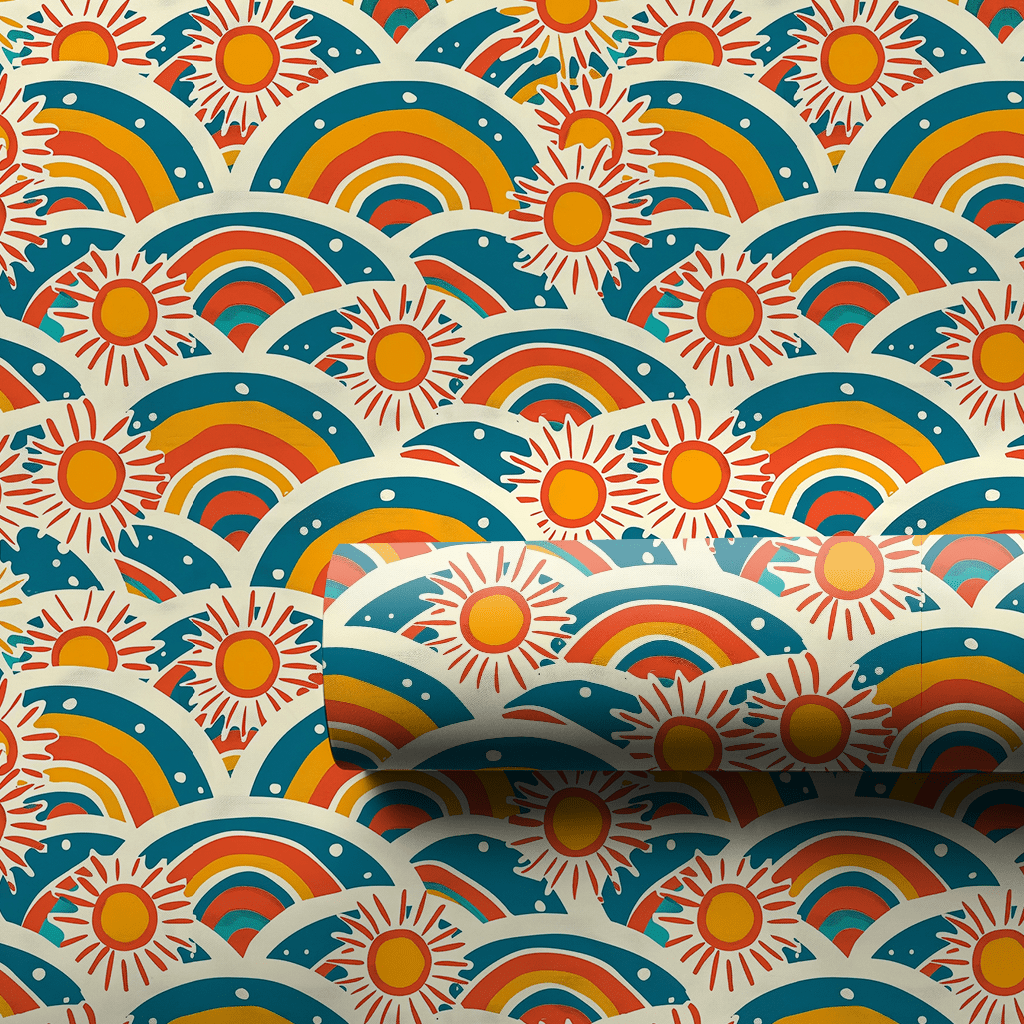 Rain or Bow - Wrapping Paper - Aspen & Arlo