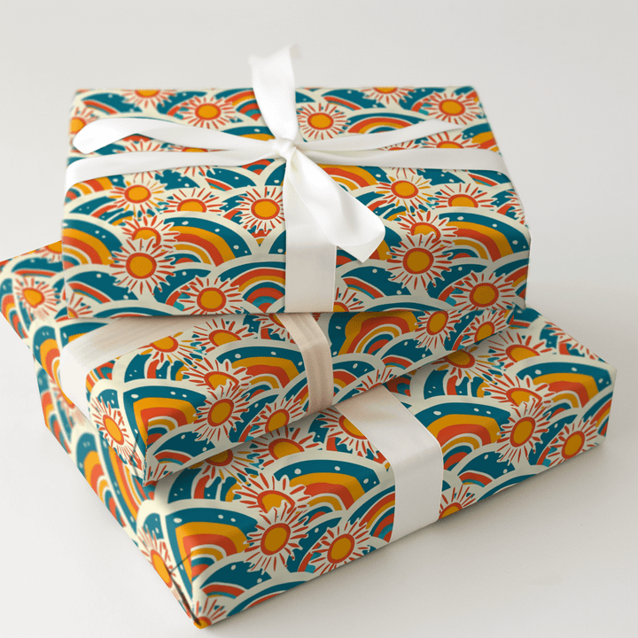 Rain or Bow - Wrapping Paper - Aspen & Arlo