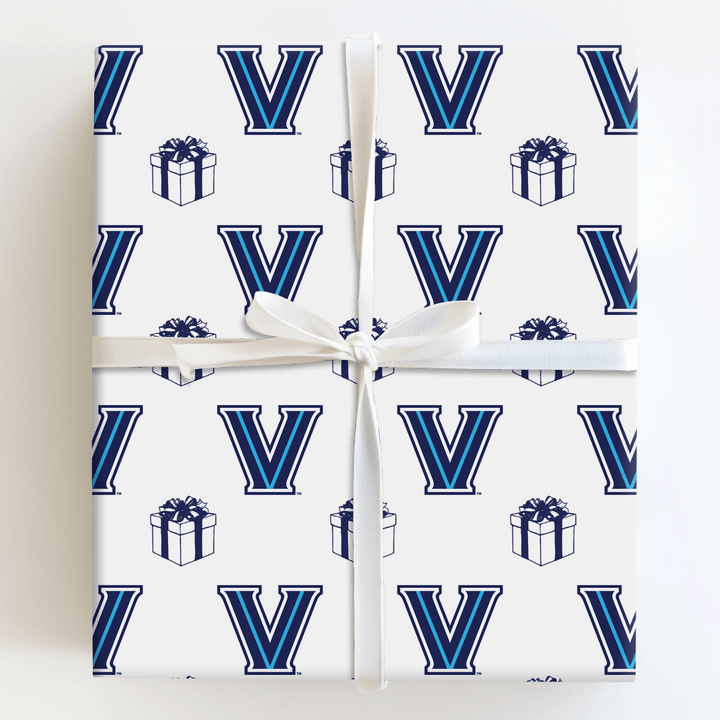 Villanova Present - Wrapping Paper - Aspen & Arlo